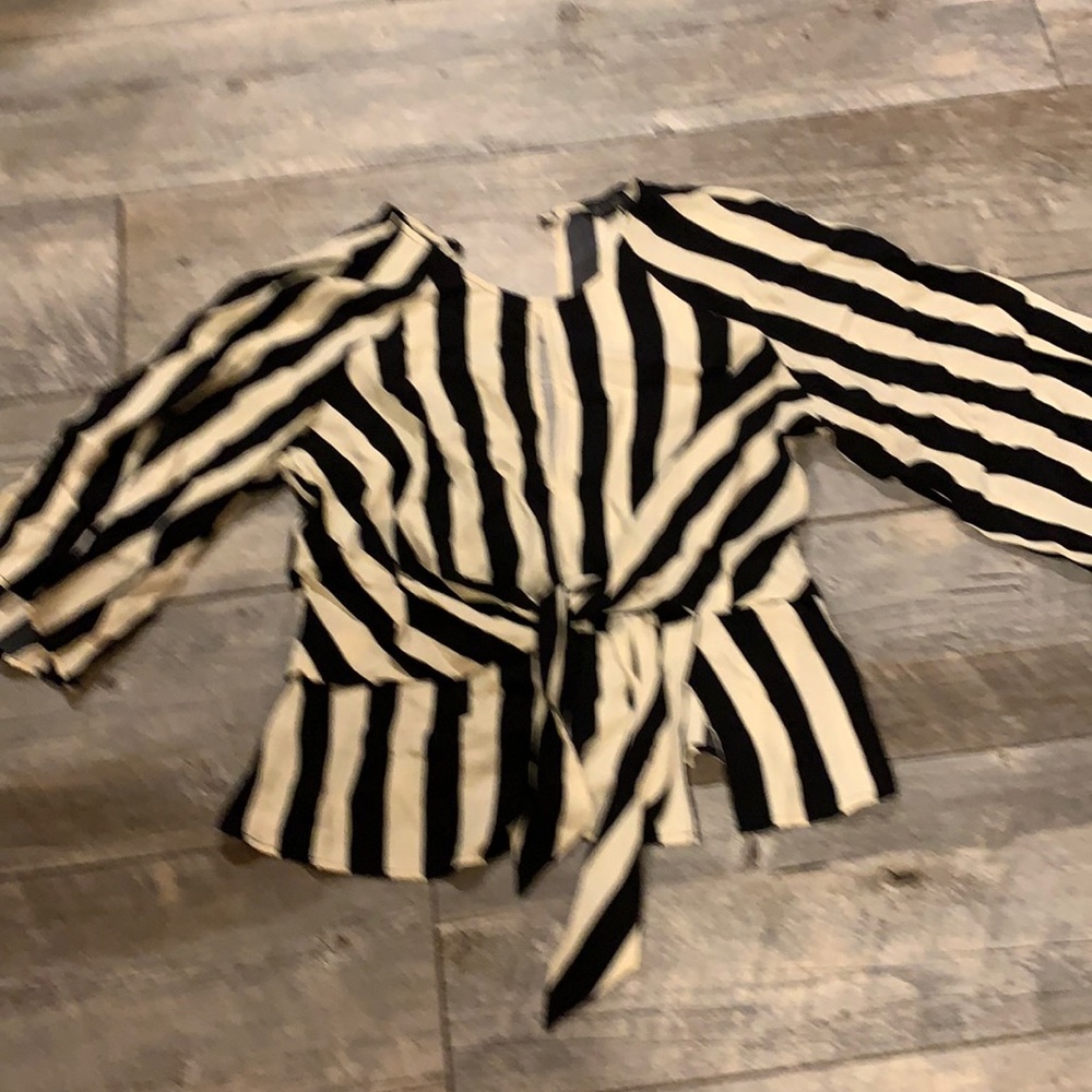 Top shop striped top